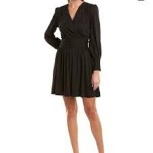 JOIE WOMEN'S CORELLE COLOR CAVIAR MINI BLACK DRESS SIZE XL BRAND NEW WITH TAGS